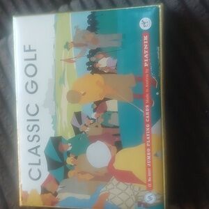 Vintage Piatnik Golf playing cards.